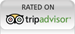 Rated on Trip Advisor